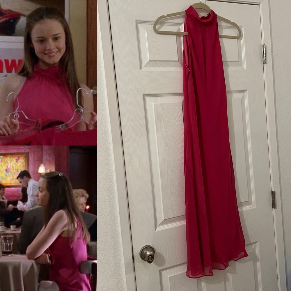 Rory Gilmore Gilmore Girls Vintage 90s Polka Dot Dress RARE